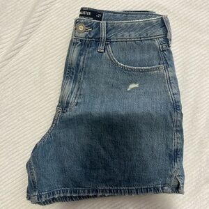 Hollister Light Blue Denim Shorts